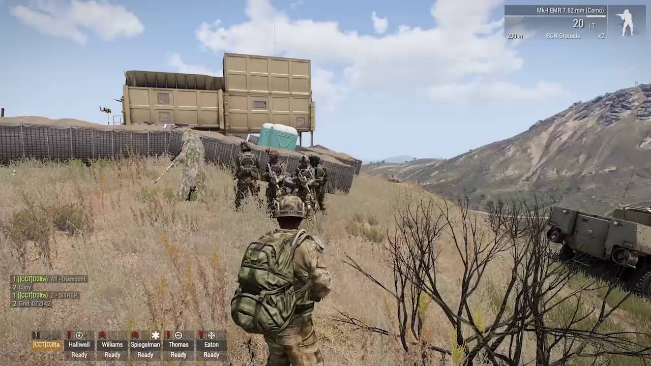[ArmA 3] Parte 1/2 - Tutorial instruções para comando de BOTS (inteligência Artificial) смотреть онлайн