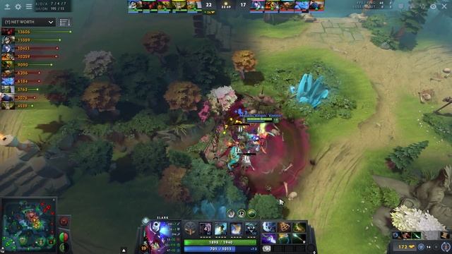 SUMAIL SLARK WITH 17 KILLS - DOTA 2 7.23F GAMEPLAY смотреть онлайн
