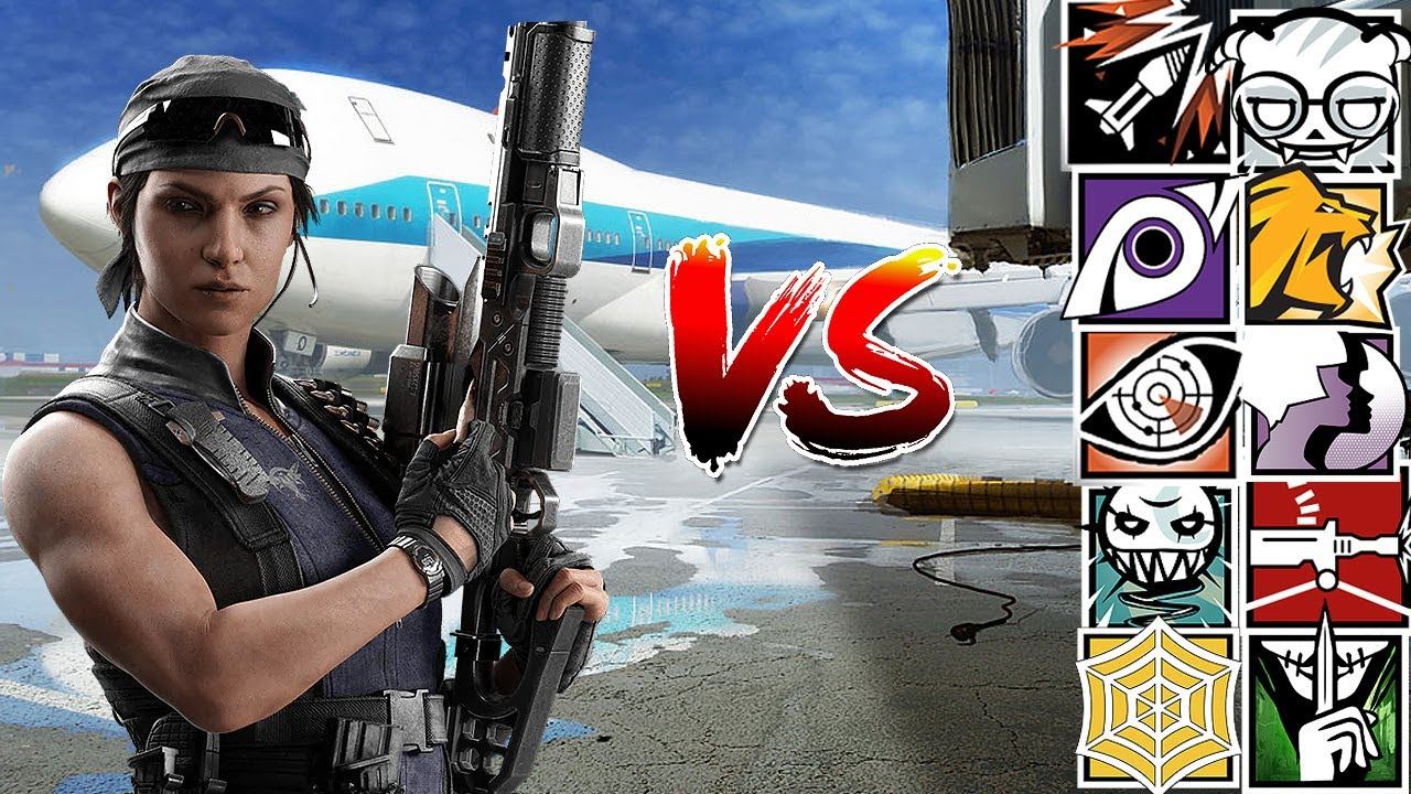 J'AFFRONTE MES ABONNÉS EN 1 CONTRE 10 ! - RAINBOW SIX SIEGE смотреть онлайн