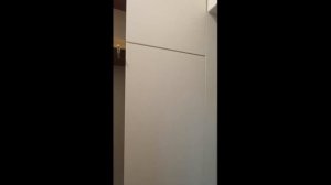 Шкаф в прихожую с пуфиком