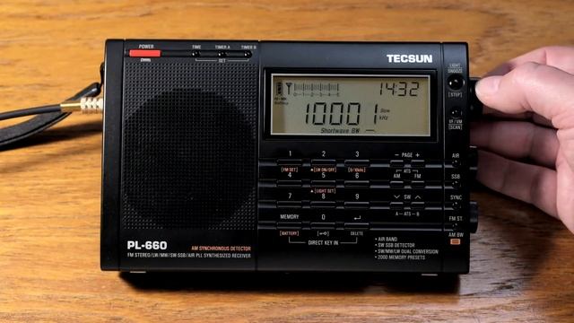 Tecsun PL-660 Frequency Offset Calibration