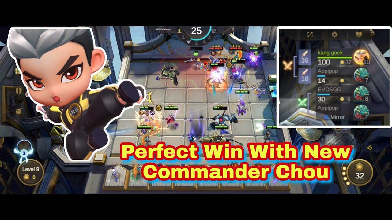 Perfect Win With New Commander Chou | Magic Chess смотреть онлайн