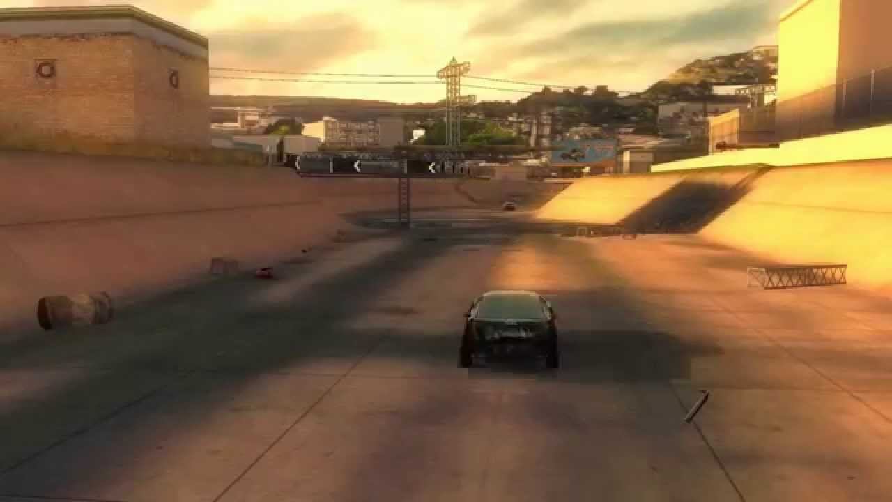 Flatout 2 Canal Race смотреть онлайн