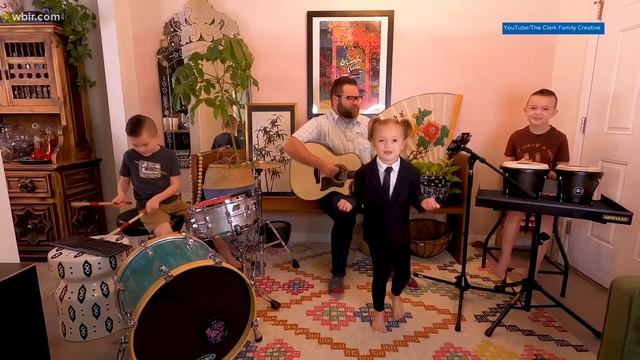 Colt Clark And Quarantine Kids Perform Dolly Parton's '9 To 5'
