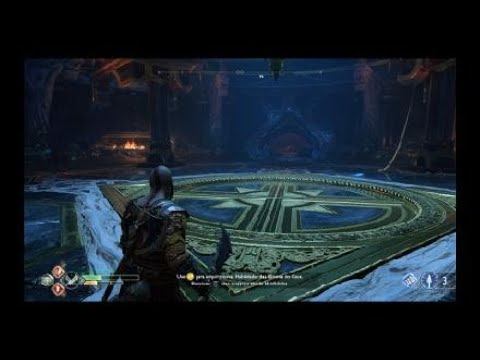 God of War no cofre de Tyr pegando a runa negra смотреть онлайн
