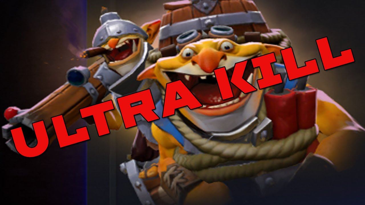 Минер ультра килл / Goblin Techies ultra kill смотреть онлайн