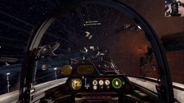 Star Wars: Squadrons VR - Complete Walkthrough - Mission 3 - T1600m HOTAS смотреть онлайн