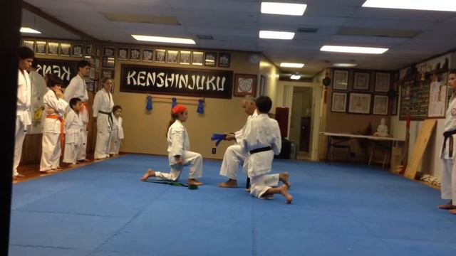 Flor - Karate - blue belt test 7 of 8 смотреть онлайн