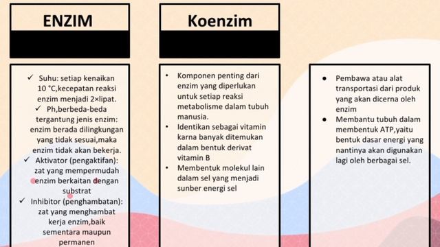Enzim dan Koenzim, Oksidasi Biologi | Kelompok 1 Kelas Ners 1A 🌻🌹 смотреть онлайн