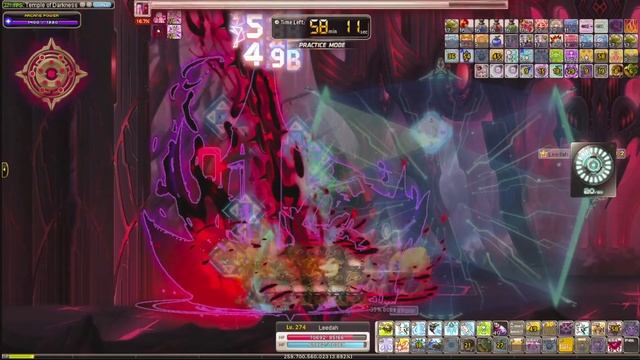 Maple Story [Bera] - Xenon Black Mage P1 "struggle" strat смотреть онлайн