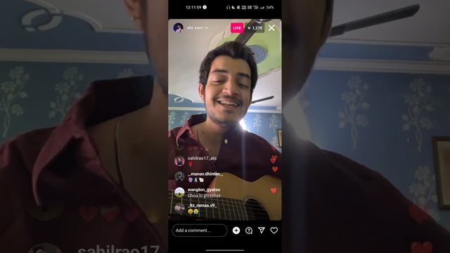 Shi.vxm || Instagram live || lovely voice ❤️|| #viral #trending #music #love #voice #cover #youtube смотреть онлайн