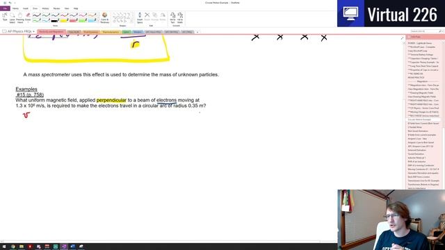 AP Physics 2 Vid43 - Circular Motion of Particles in a Magnetic Field смотреть онлайн