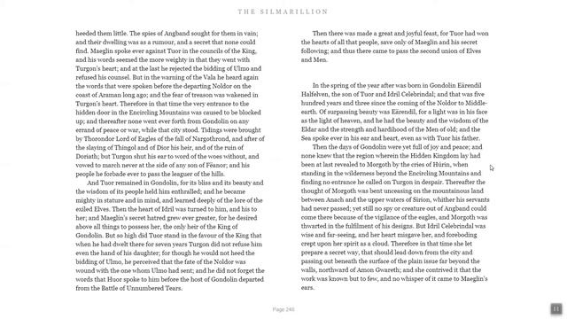 Silmarillion reading Part 3.13 смотреть онлайн
