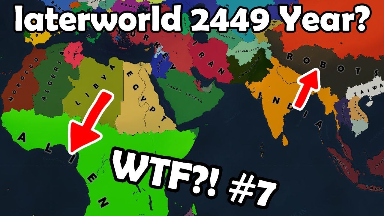 AOC2: WTF?! #7 Laterworld 2449 Year?! Timelapse AI Only