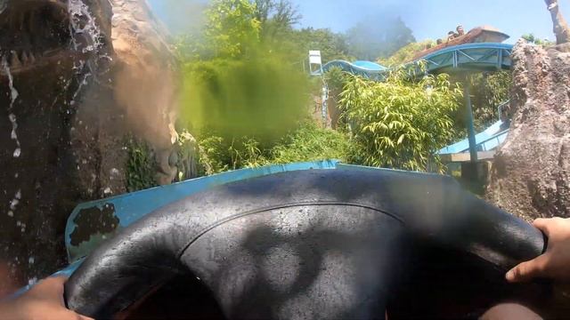 Dino Splash - 4K Onride 2019 - Parc Saint Paul - Interlink LG Log Flume - POV смотреть онлайн
