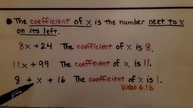 7th Grade Math 6.1d, Factoring Algebraic Expressions смотреть онлайн