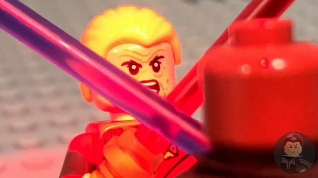 Mace Windu vs Palpatine LEGO stop motion смотреть онлайн
