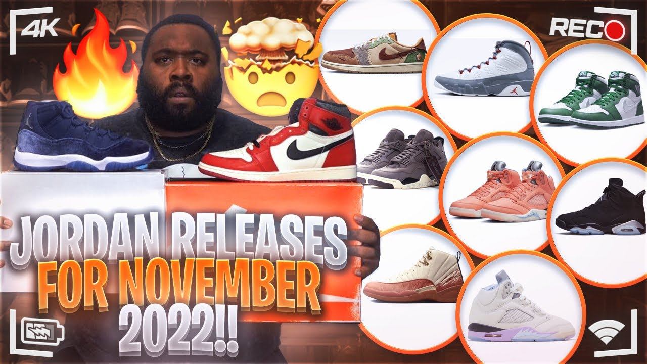 JORDAN BRAND COMING WITH THE HEAT! NOVEMBER 2022 JORDAN BRANND RELEASES смотреть онлайн