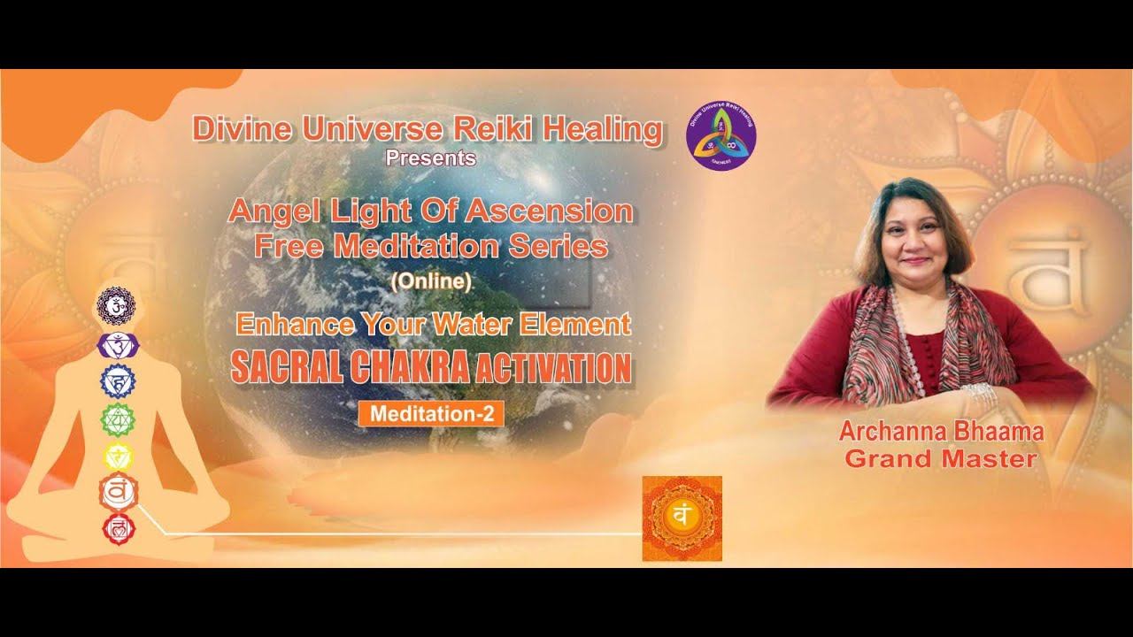 Angel Light of Ascension: Sacral Chakra Activation Meditation смотреть онлайн