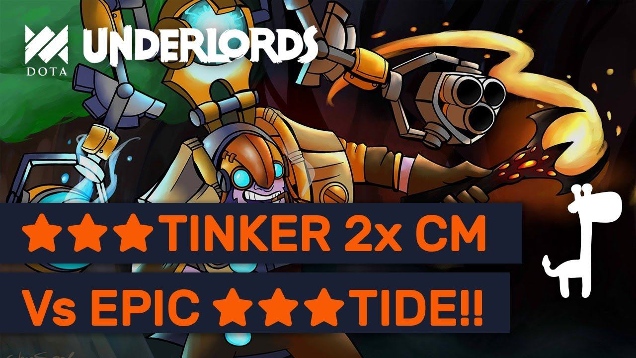★★★ TIDE HUNTER Vs ★★★ TINKER + DOUBLE CM!! LEGENDARY Dota Underlords Game! смотреть онлайн