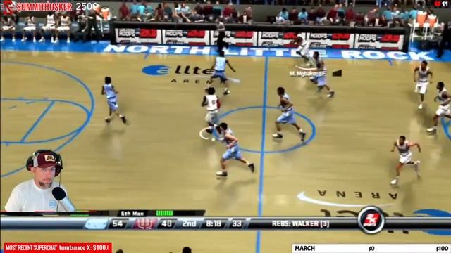 MARCH MADNESS - ROUND 2 - North Carolina Tarheels | COLLEGE HOOPS 2k8 | LEGACY MODE | EP. 19 смотреть онлайн