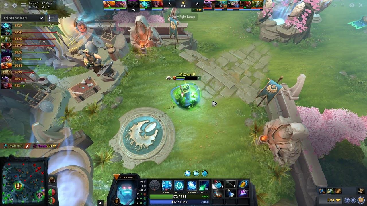 MIRACLE STORM SPIRIT - Top Rank Pro Gameplay смотреть онлайн