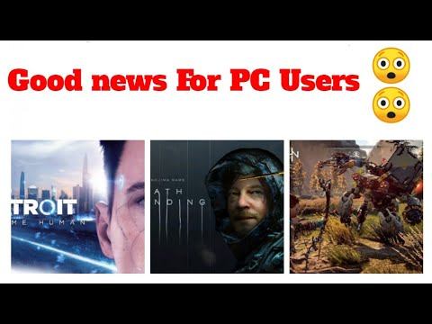 New PC games Death stranding , Detroit become Human , Horizon zero dawn смотреть онлайн