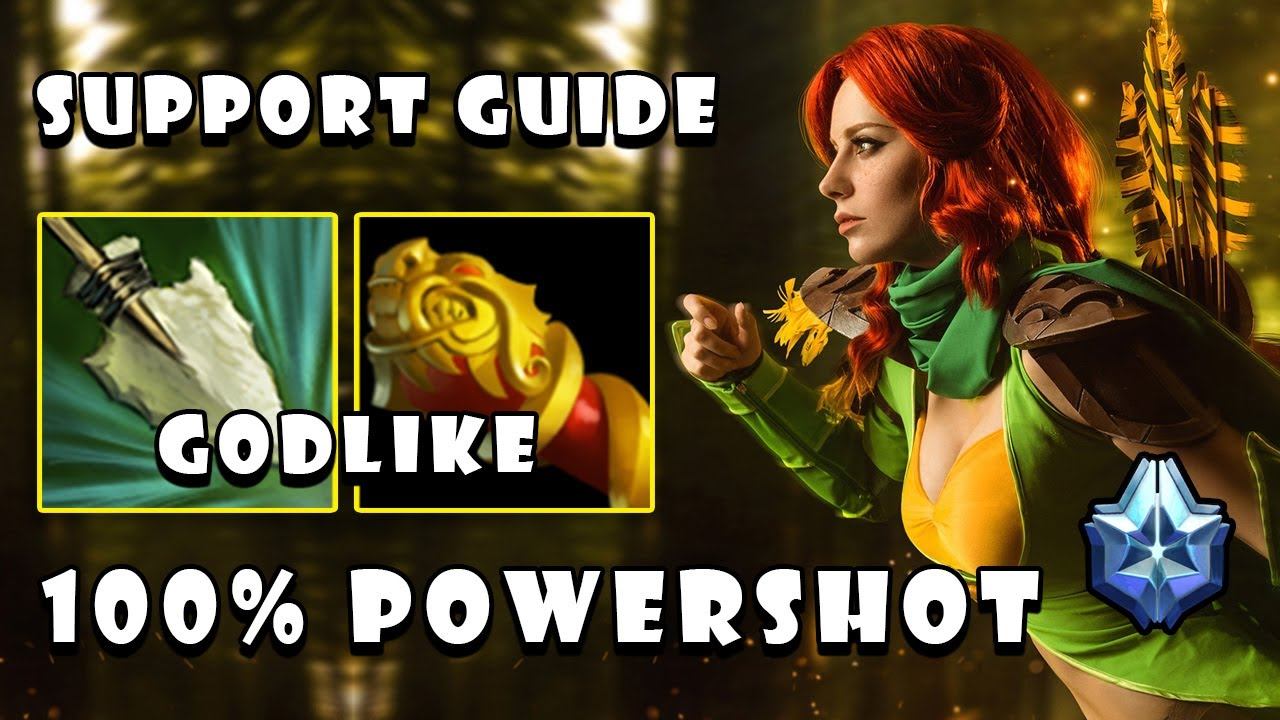 How To Play Windranger Support with Amazing Powershot GODLIKE | Guides Gameplay - Dota 2 7.26 смотреть онлайн
