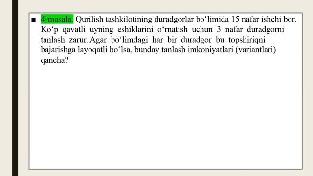 11 Sinf Algebra Mavzu  Nyuton Binomi