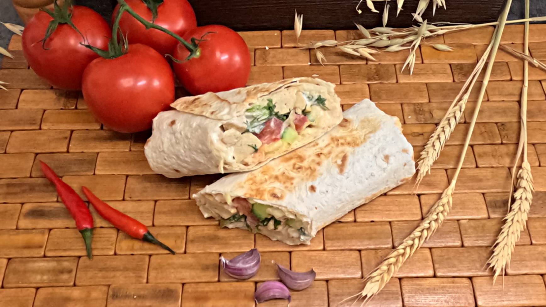 Рецепт домашней шаурмы с тофу. Готовлю дома на сковороде смотреть онлайн