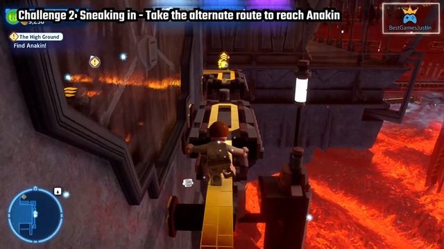The High Ground 100% Walkthrough LEGO Star Wars Skywalker Saga. All MINIKITS, CHALLENGES, BRICKS смотреть онлайн