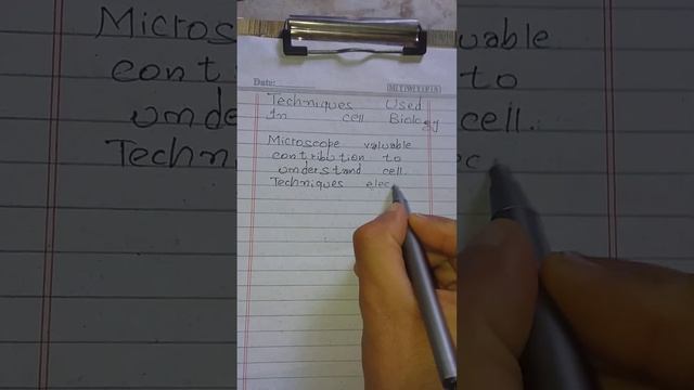 Techniques Used In Cell Biology