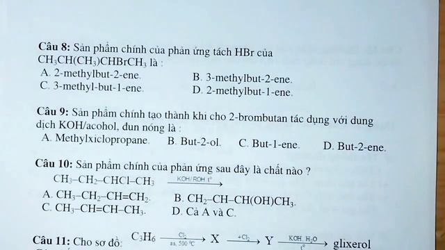Hóa Lớp 11 | Bài 19: DẪN XUẤT HALOGEN | Lý Thuyết Và Các Dạng Bài Tập| Sách Mới смотреть онлайн