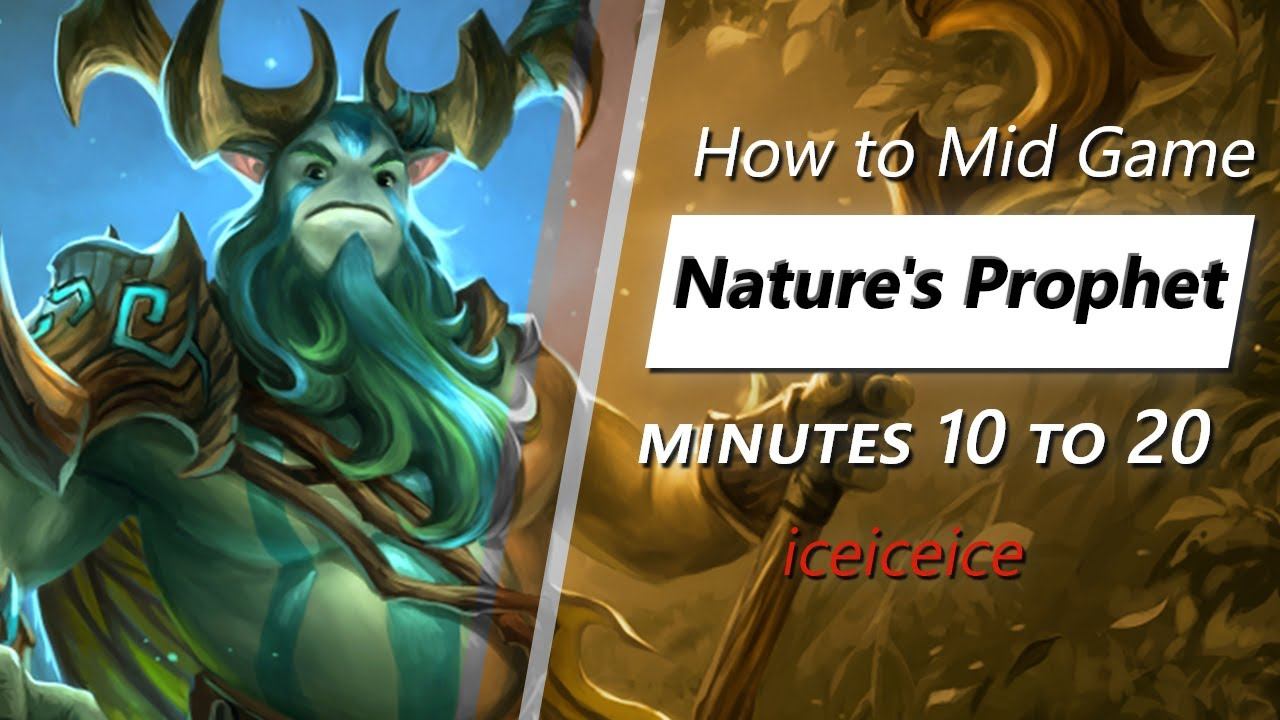 iceiceice mid game Nature's Prophet | Minute 10 to 20 смотреть онлайн