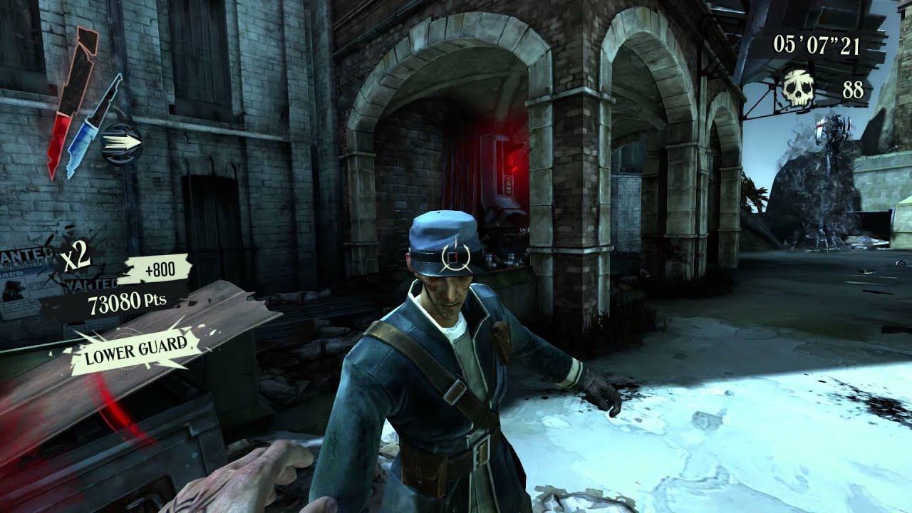 dishonored dunwall city trials backalley brawl gameplay смотреть онлайн