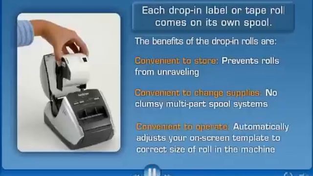 Brother™ QL-570 Professional Label Printer