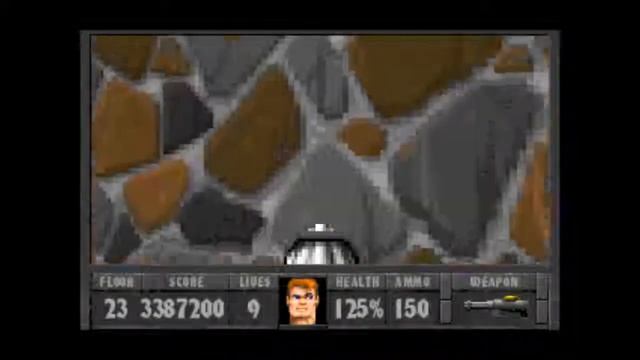 Let's Play Wolfenstein 3D Project Totengraeber 36: Potatoes, Barrels, And White Shirts, Oh My!