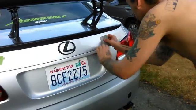 Applying the garage amino decal смотреть онлайн