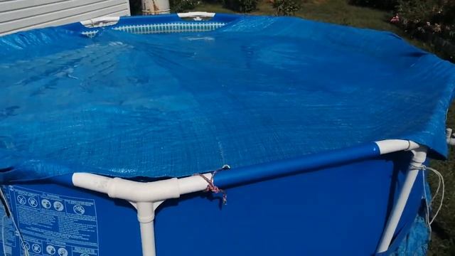 Влог:Бассейн/вода стала зелёной 20 июля 2022