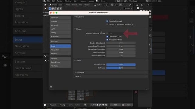 Blender Secrets 841 - Use Blender with only a Touchpad Easily