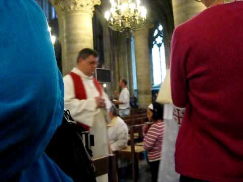 Crown of thorns, Nail, and Piece of the Cross in Notre Dame смотреть онлайн