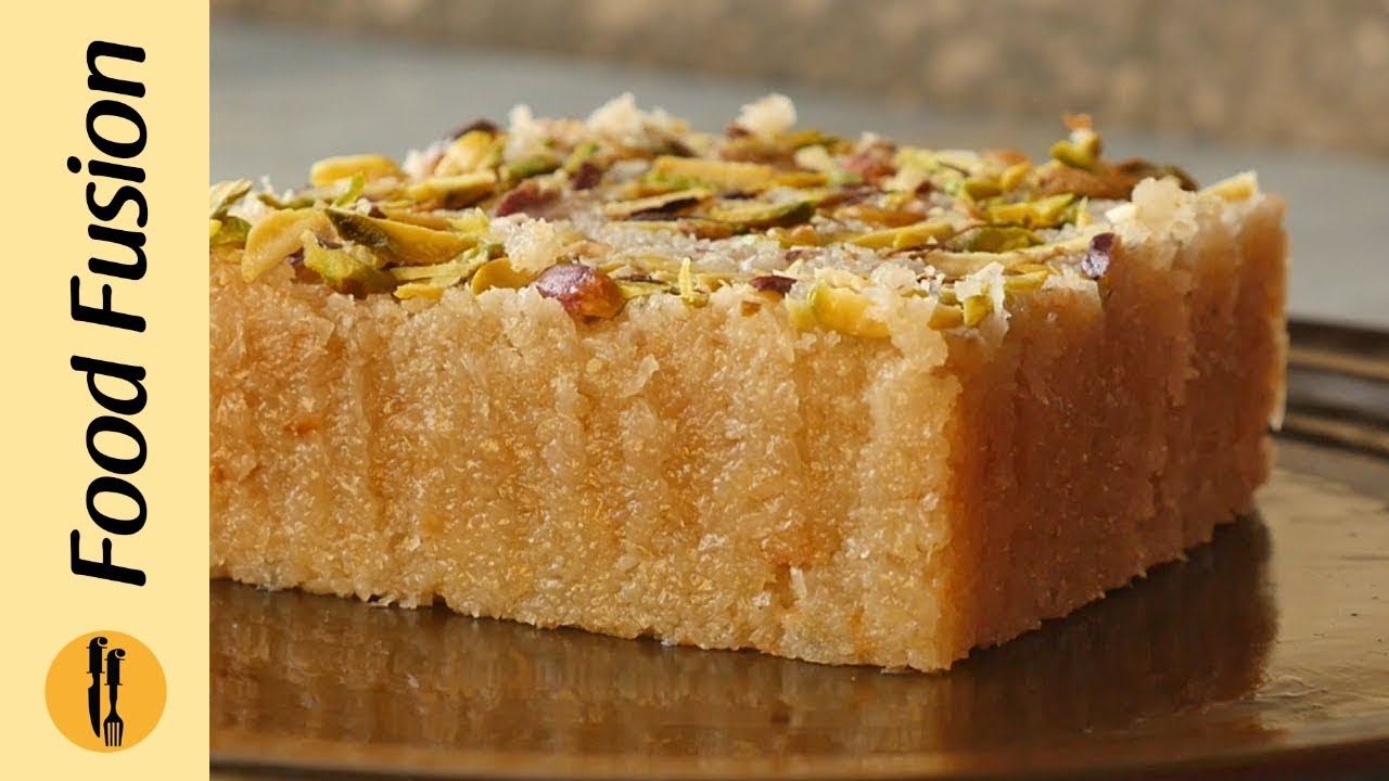 Coconut Barfi Recipe By Food Fusion смотреть онлайн