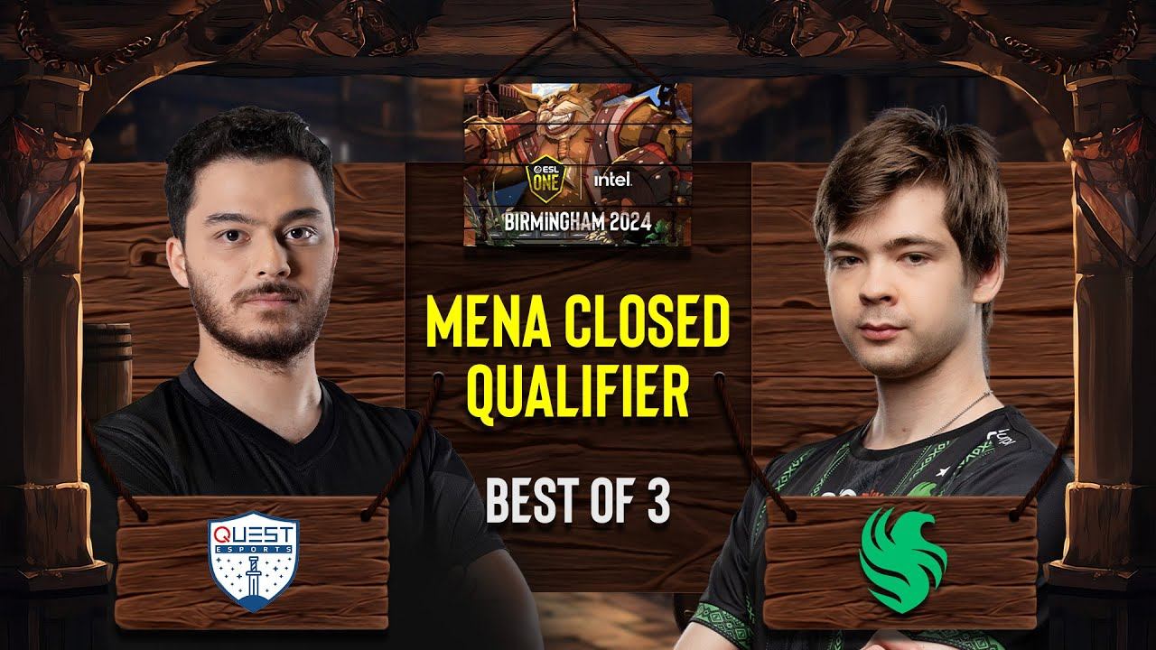 Full Game: PSG.Quest vs Team Falcon Game 1 (BO3) | ESL One Birmingham: MENA Closed Qualifiers смотреть онлайн