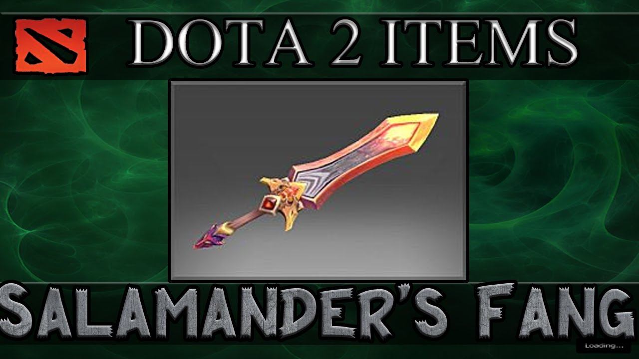 Dota 2 Items : Dragon Knigth - Salamander's Fang Rare Review смотреть онлайн