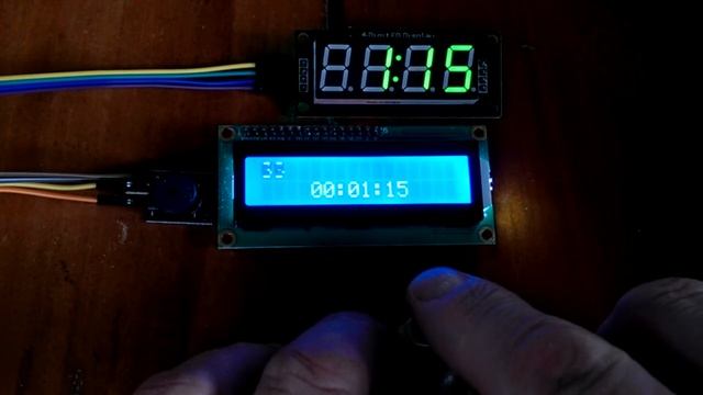 Arduino CountDown Timer rotary encoder TM1637 7 Segment LED смотреть онлайн