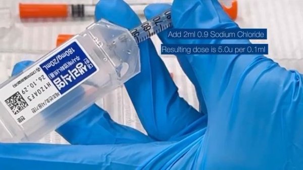 Dehantox 100U Dilution Instructions