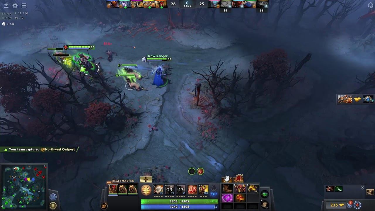 Dota 2 - All Heroes 7 - 066 - Beastmaster смотреть онлайн