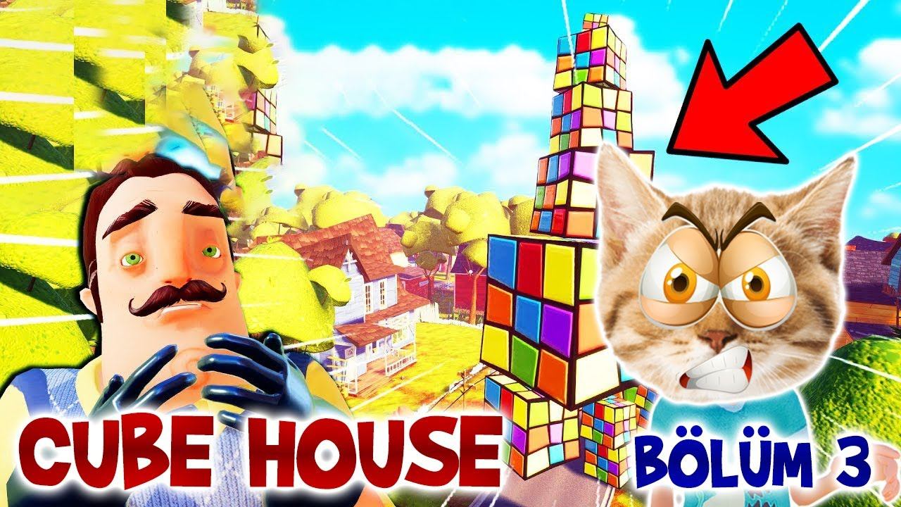 CUBE HOUSE FİNAL / BAŞ BELASI WİLSON 😡 - Hello Neighbor Mod смотреть онлайн