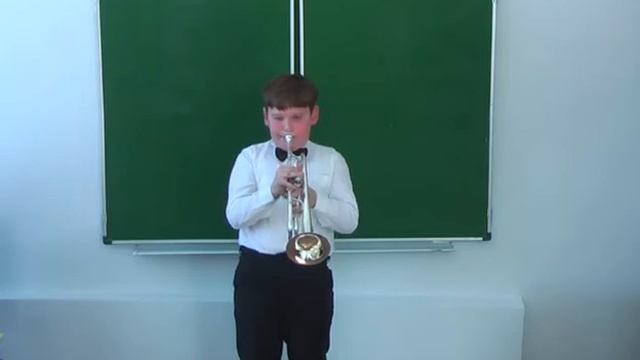 Глеб Верещак(10 лет) Ж.Б.Арбан "Венецианский карнавал" смотреть онлайн