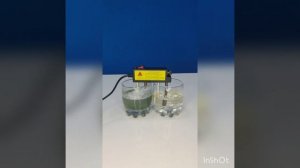 Электролиз обычной воды из под крана и воды после фильтра обратного осмоса.
